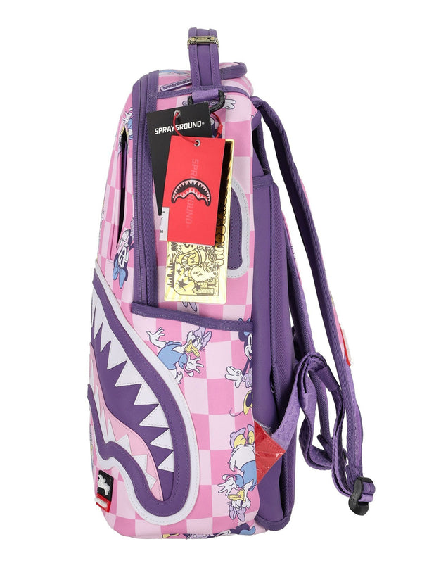 Sprayground Back To School Zaino Sprayground Disney Minnie And Daisy Checkers - Viola/Rosa