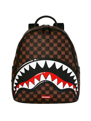 Sprayground Back To School Sprayground Zaino Sharks In Paris Wtf Bubble - Brown