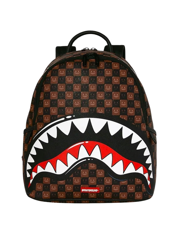 Sprayground Back To School Sprayground Zaino Sharks In Paris Wtf Bubble - Brown