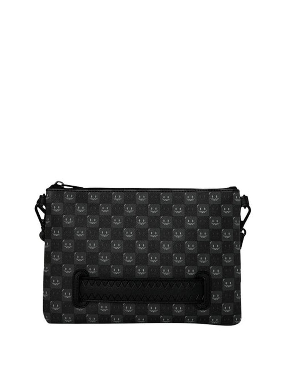 Sprayground Back To School Borsa Pochette Sprayground Sharks in Paris Wtf Bubbly - Nero