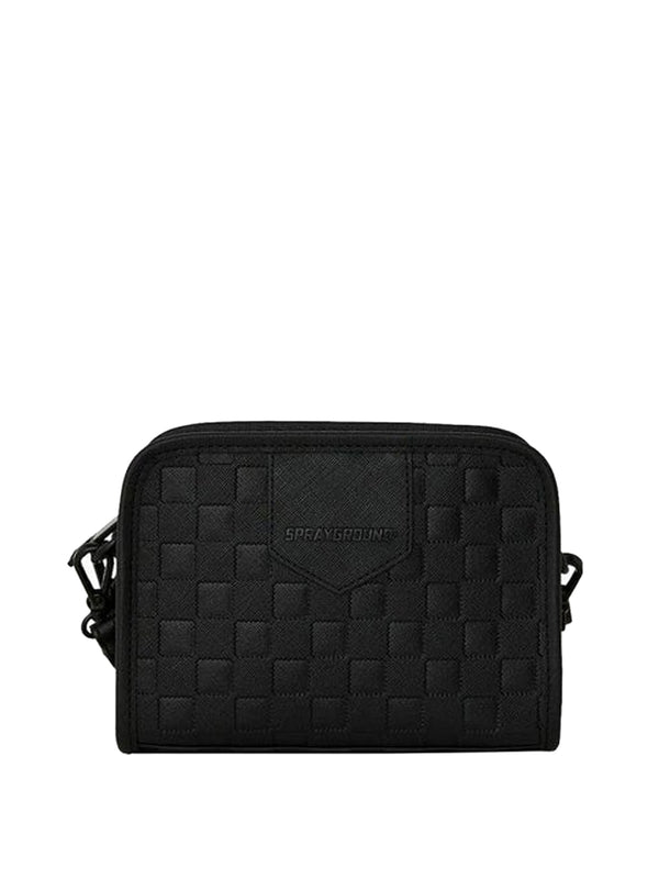 Sprayground Back To School Borsa a Tracolla Sprayground Raised Check - Nero