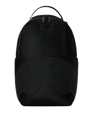 Sprayground Back To School Zaino Sprayground Shark Central Embossed Black Nylon - Nero