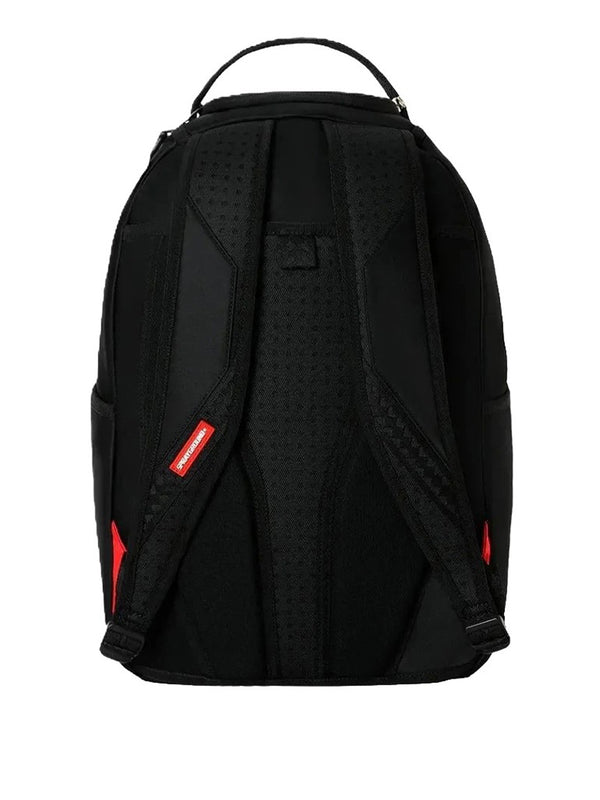 Sprayground Back To School Zaino Sprayground Shark Central Embossed Black Nylon - Nero
