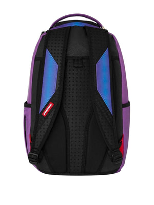 Sprayground Back To School Zaino Sprayground Shark Central Embossed Dusk Nylon Blu