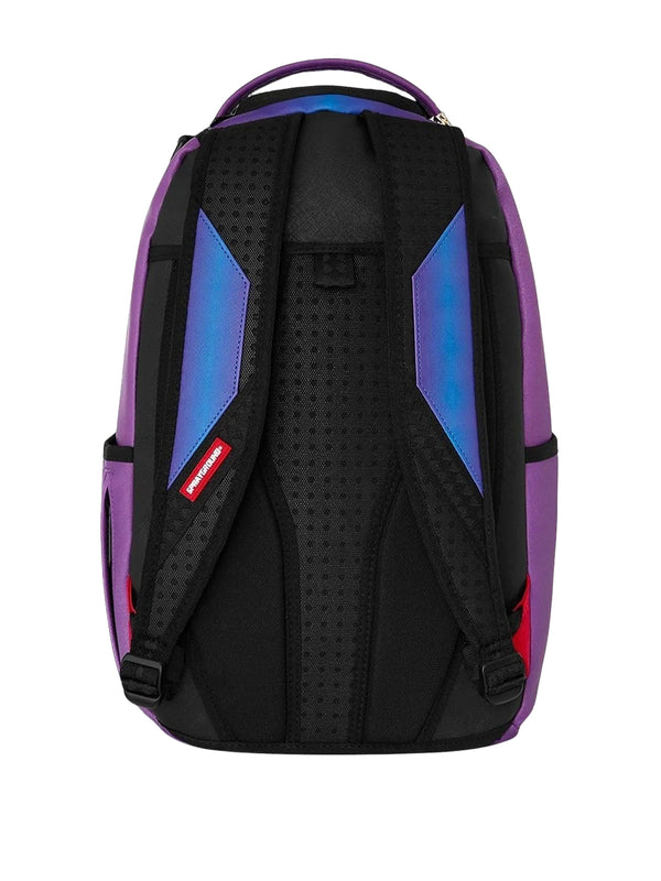 Sprayground Back To School Zaino Sprayground Shark Central Embossed Dusk Nylon Blu
