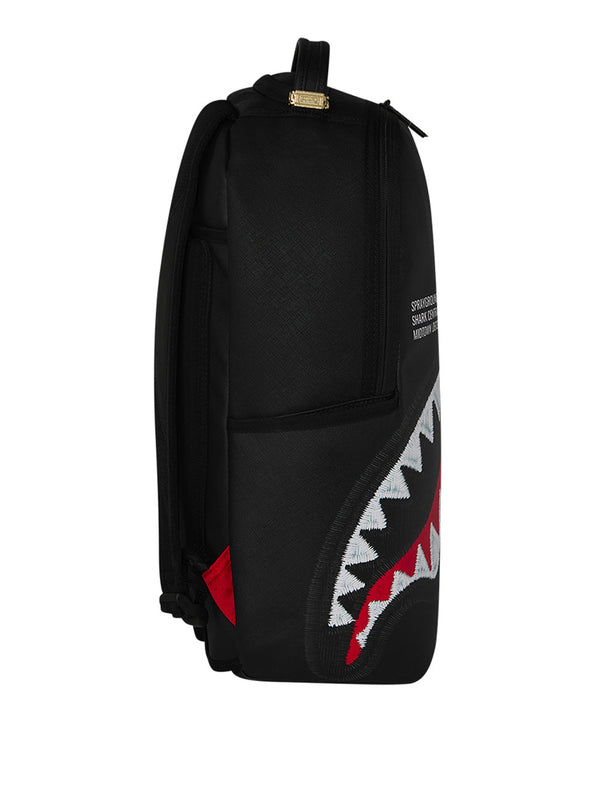 Sprayground Back To School Zaino Sprayground Shark Central Embroidered Shark - Nero