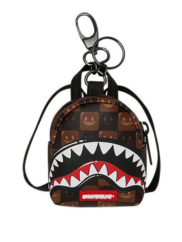 Sprayground Back To School Portachiavi Sprayground Sharks In Paris Wtf Bubble Brown