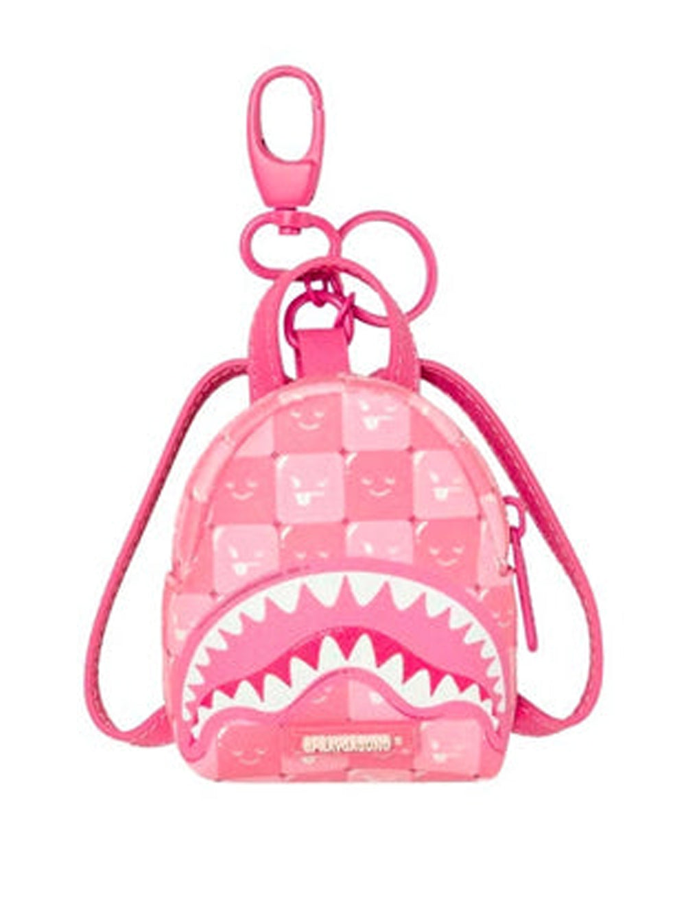Sprayground Back To School Portachiavi Sprayground Pink New Chech Faces - Rosa