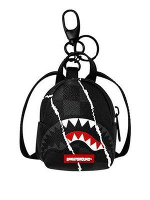 Sprayground Back To School Portachiavi Sprayground Center Rop Revealing Gray