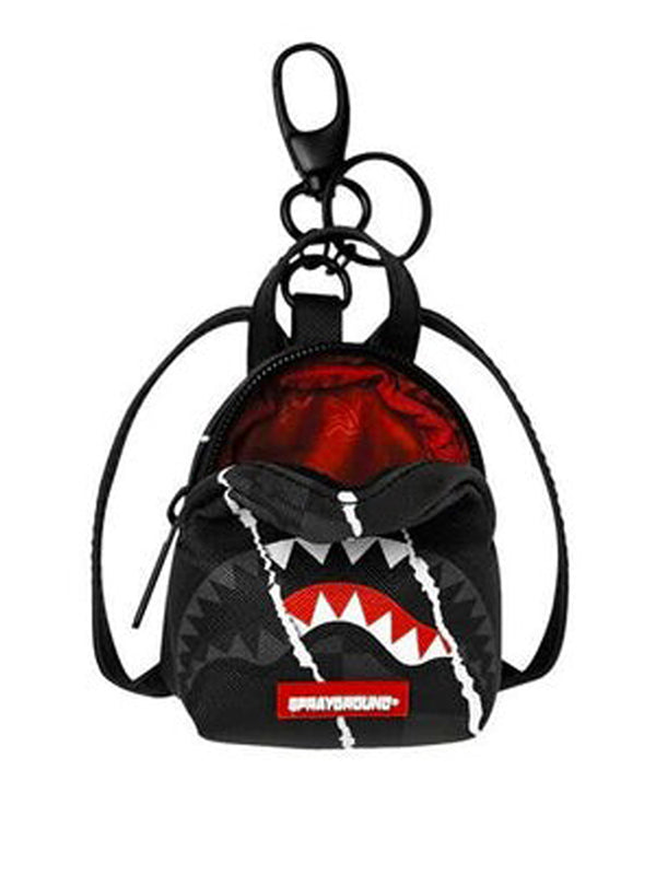 Sprayground Back To School Portachiavi Sprayground Center Rop Revealing Gray
