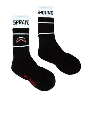 SPRAYGROUND Calzini Sprayground Con Motivo Logo Nero