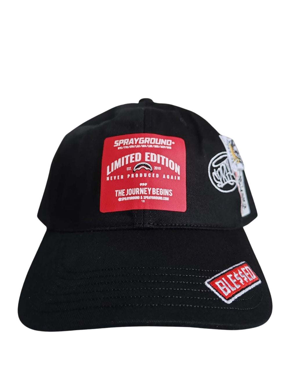 Sprayground Cappello Sprayground Labels Nero