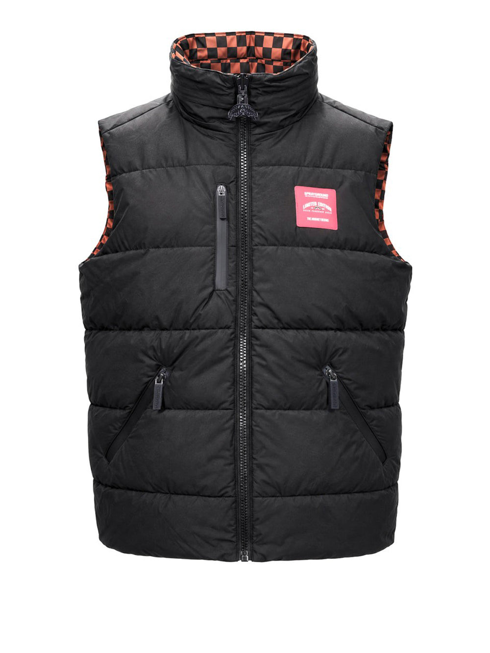 Sprayground Smanicato Special Ops Air Cargo Padded Double Vest Sprayground - Nero/Marrone