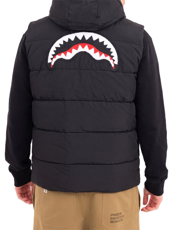 Sprayground Smanicato Special Ops Air Cargo Padded Double Vest Sprayground - Nero/Marrone