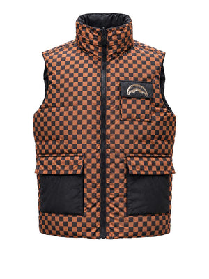Sprayground Smanicato Special Ops Air Cargo Padded Double Vest Sprayground - Nero/Marrone