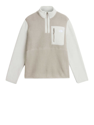 The North Face Giacca In Pile Yumiori Con cerniera a 1/4 Beige