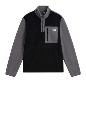 The North Face Giacca In Pile Yumiori Con cerniera a 1/4 Nero