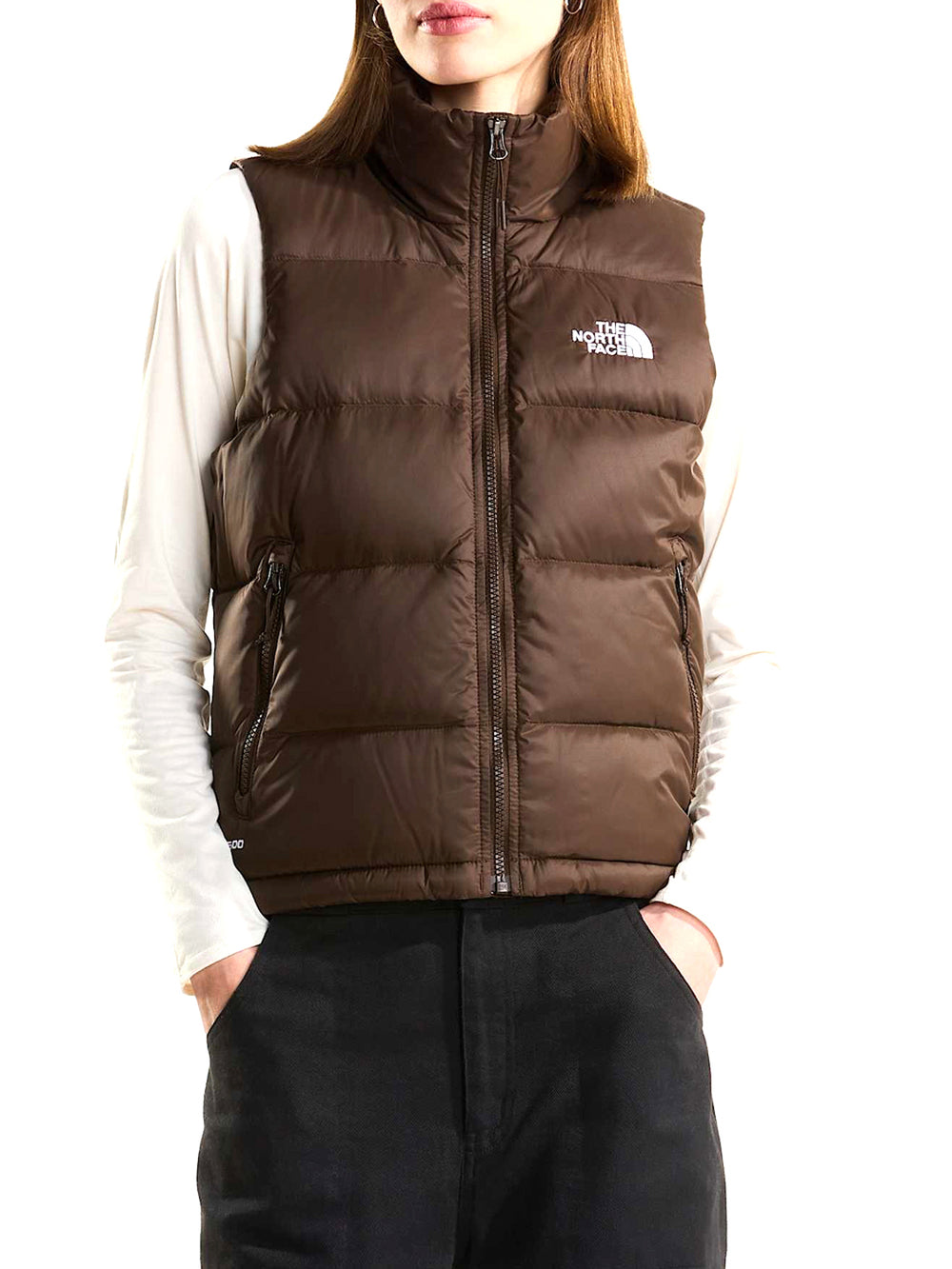 THE NORTH FACE The North Face Gilet in piumino Hydrenalite A-Line Marrone