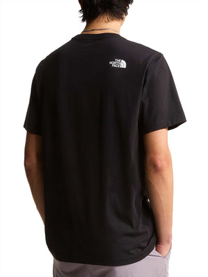THE NORTH FACE T-shirt Evolution Half Dome Regular Nero