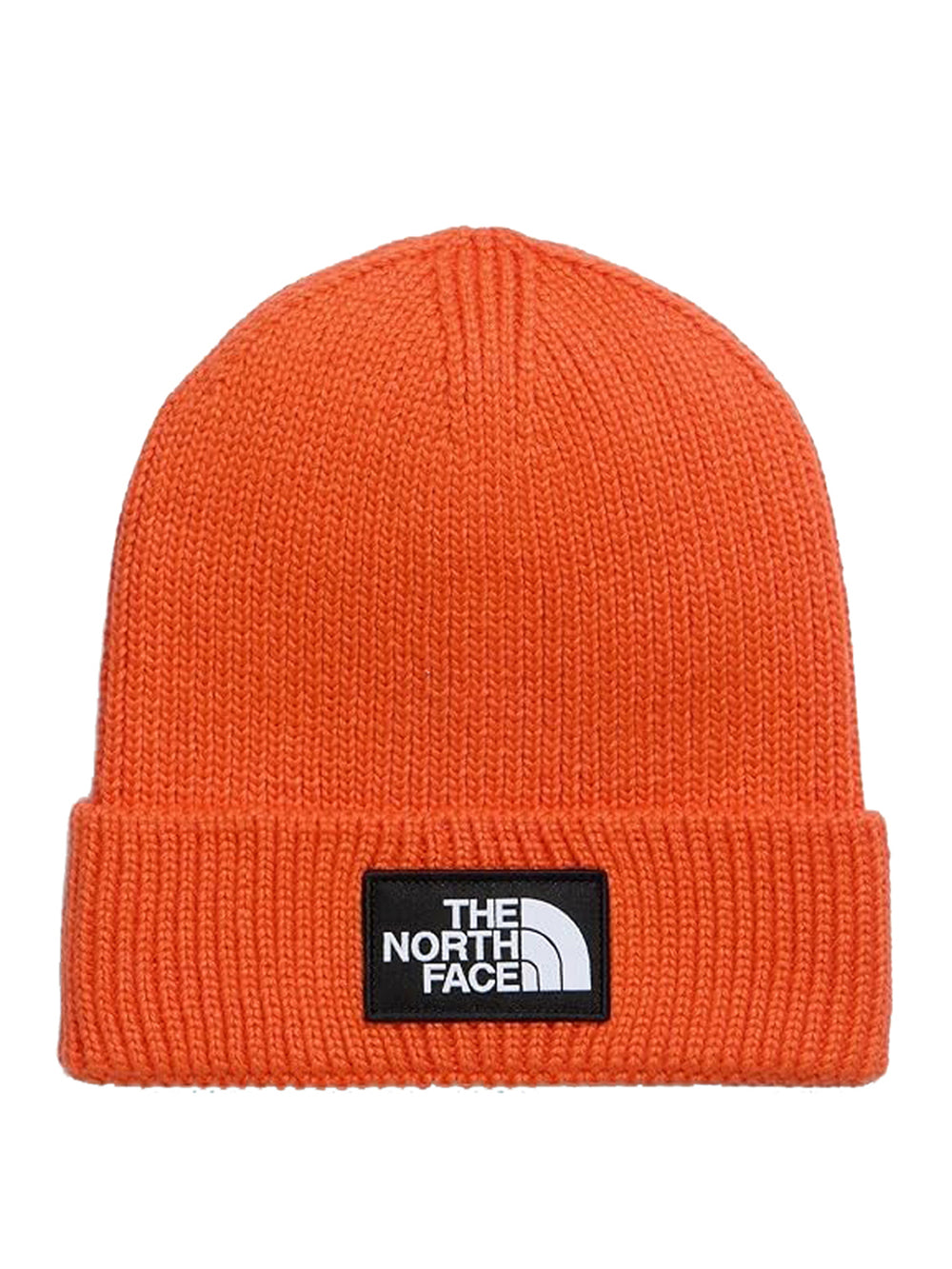THE NORTH FACE The North Face Berretto con risvolto e logo box TNF Arancione