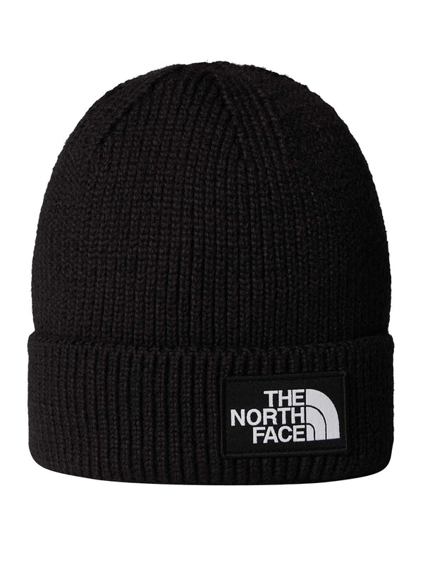 THE NORTH FACE The North Face Berretto con risvolto e logo box TNF Nero