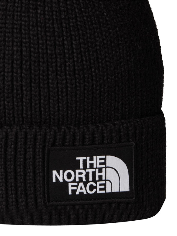 THE NORTH FACE The North Face Berretto con risvolto e logo box TNF Nero