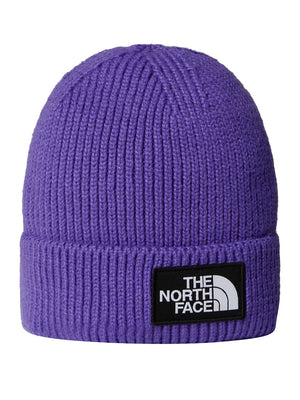 THE NORTH FACE The North Face Berretto con risvolto e logo box TNF Viola