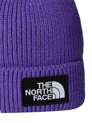 THE NORTH FACE The North Face Berretto con risvolto e logo box TNF Viola