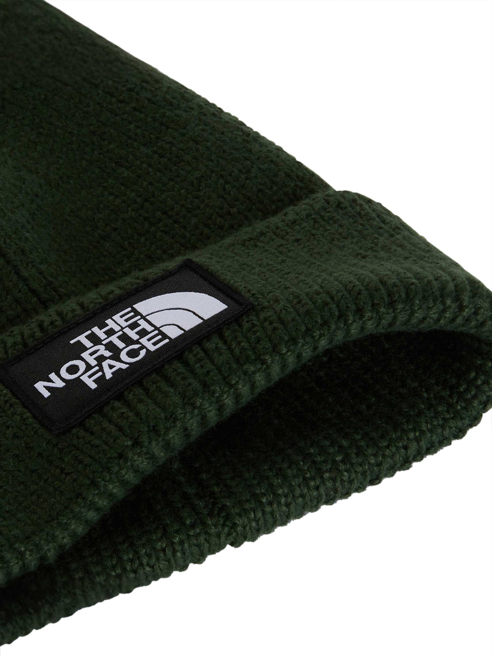 THE NORTH FACE The North Face Berretto con risvolto e logo box TNF Verde
