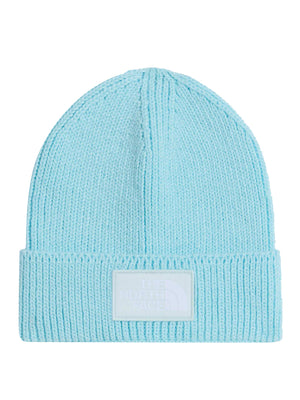 THE NORTH FACE The North Face Berretto con risvolto e logo box TNF Azzurro