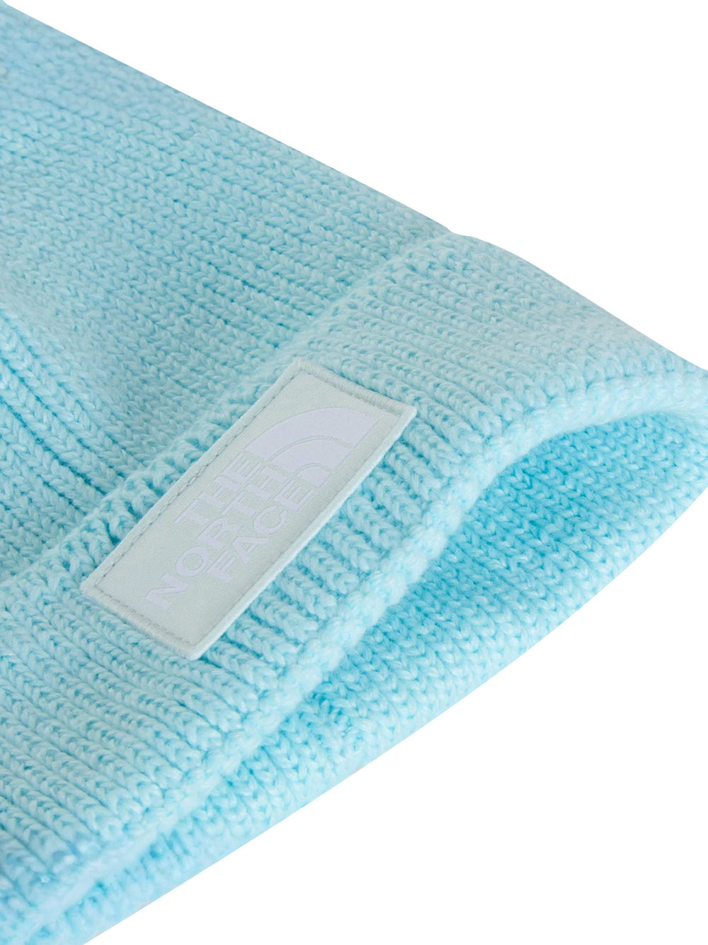 THE NORTH FACE The North Face Berretto con risvolto e logo box TNF Azzurro