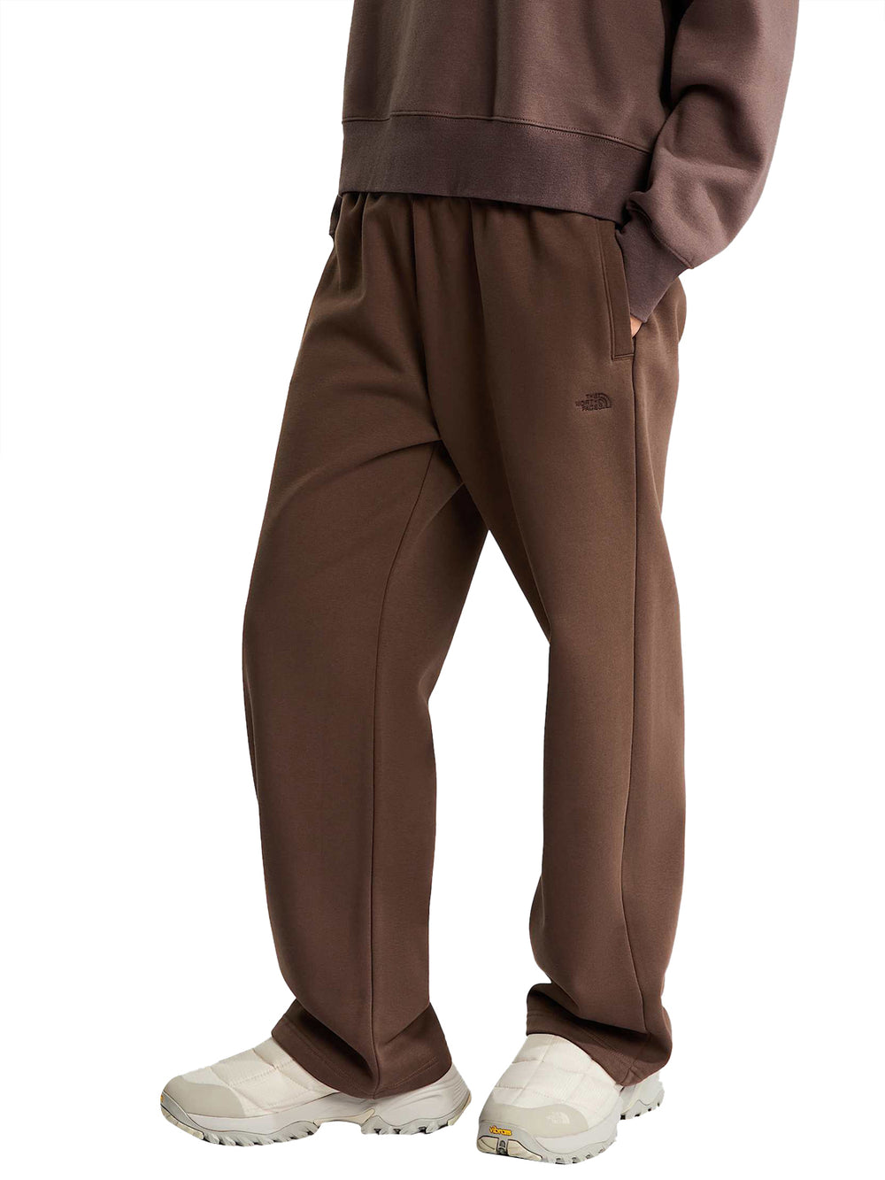 THE NORTH FACE Joggers The North Face Essential Simple Dome Relaxed Straight - Marrone
