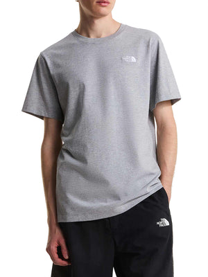 THE NORTH FACE T-shirt Evolution Simple Dome Regular Grigio
