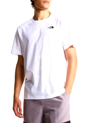 THE NORTH FACE T-shirt Evolution Simple Dome Regular Bianco