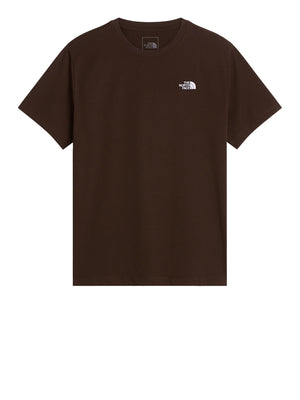 THE NORTH FACE T-shirt Evolution Simple Dome Regular Marrone