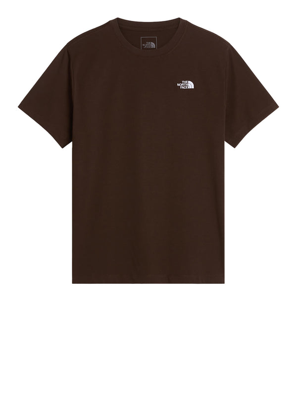 THE NORTH FACE T-shirt Evolution Simple Dome Regular Marrone