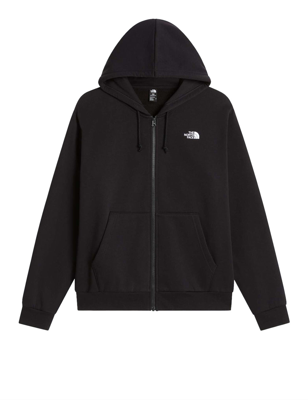 THE NORTH FACE Felpa con cappuccio e cerniera integrale Evolution Simple Dome Regular Nero