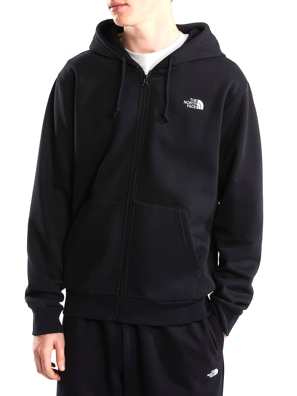 The North Face Felpa con cappuccio e cerniera integrale Evolution Simple Dome Regular Nero