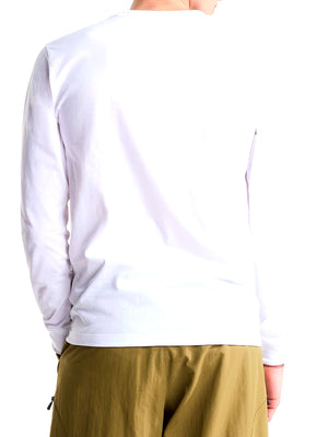 THE NORTH FACE T-shirt a maniche lunghe Evolution Simple Dome Regular Bianco