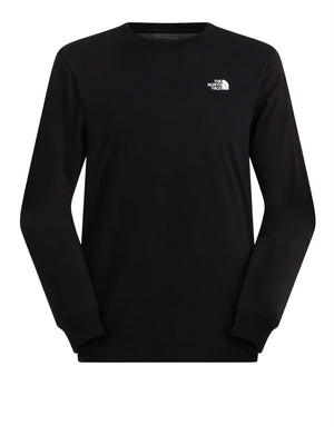 THE NORTH FACE T-shirt a maniche lunghe Evolution Simple Dome Regular Nero