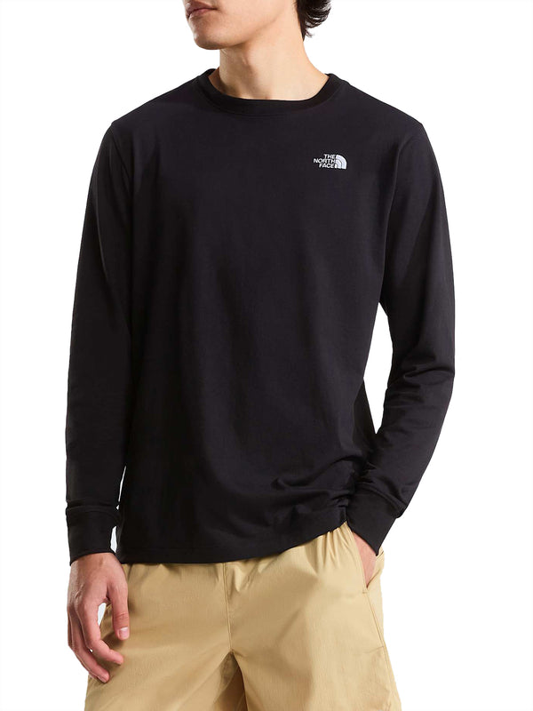 THE NORTH FACE T-shirt a maniche lunghe Evolution Simple Dome Regular Nero