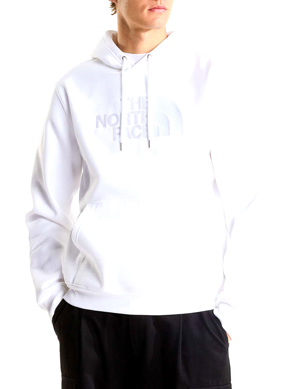 THE NORTH FACE Felpa con cappuccio TNF Essential Drew Peak Regular Bianco