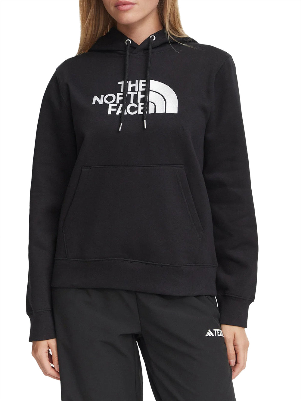 The North Face Felpa Noth Face Tnf Essential Drew Peak Regular - Nero