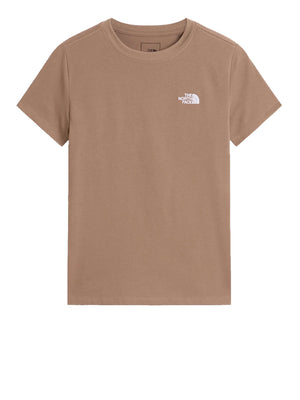 THE NORTH FACE The Noth Face T-shirt Evolution Simple Dome Slim Marrone