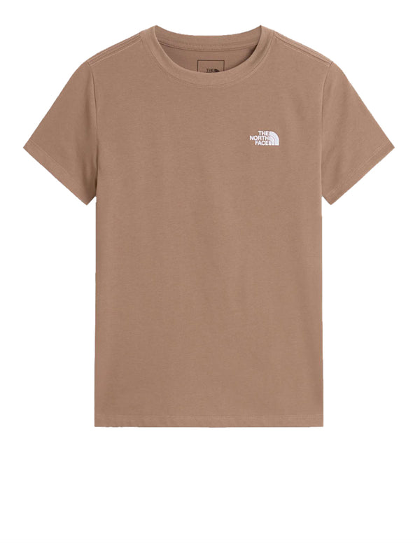 THE NORTH FACE The Noth Face T-shirt Evolution Simple Dome Slim Marrone