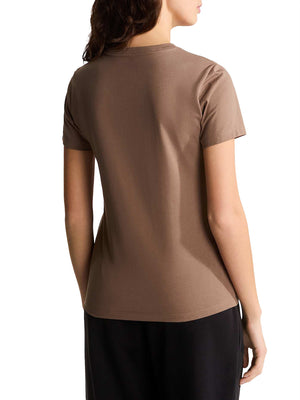 THE NORTH FACE The Noth Face T-shirt Evolution Simple Dome Slim Marrone