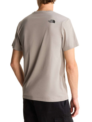 THE NORTH FACE T-Shirt Evolution Box Half Dome Regular - Grigio