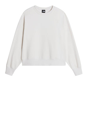 THE NORTH FACE Felpa The North Face oversize TNF Essential Simple Dome Boxy Bianco