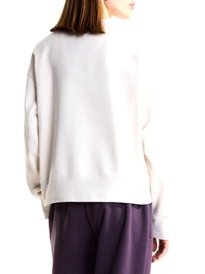 THE NORTH FACE Felpa The North Face oversize TNF Essential Simple Dome Boxy Bianco