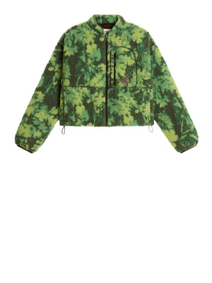 THE NORTH FACE Giacca The North Face Extreme Pile 2 con stampa Verde